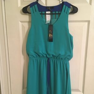 C. Luce Faux Drawstring Dress